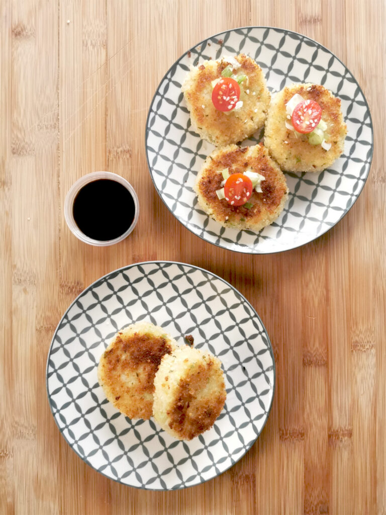 Croquettes au daïkon
